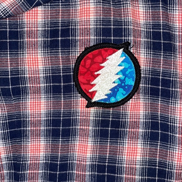 Grateful Dead Flannel sz M/L ♥️ - Picture 4 of 7